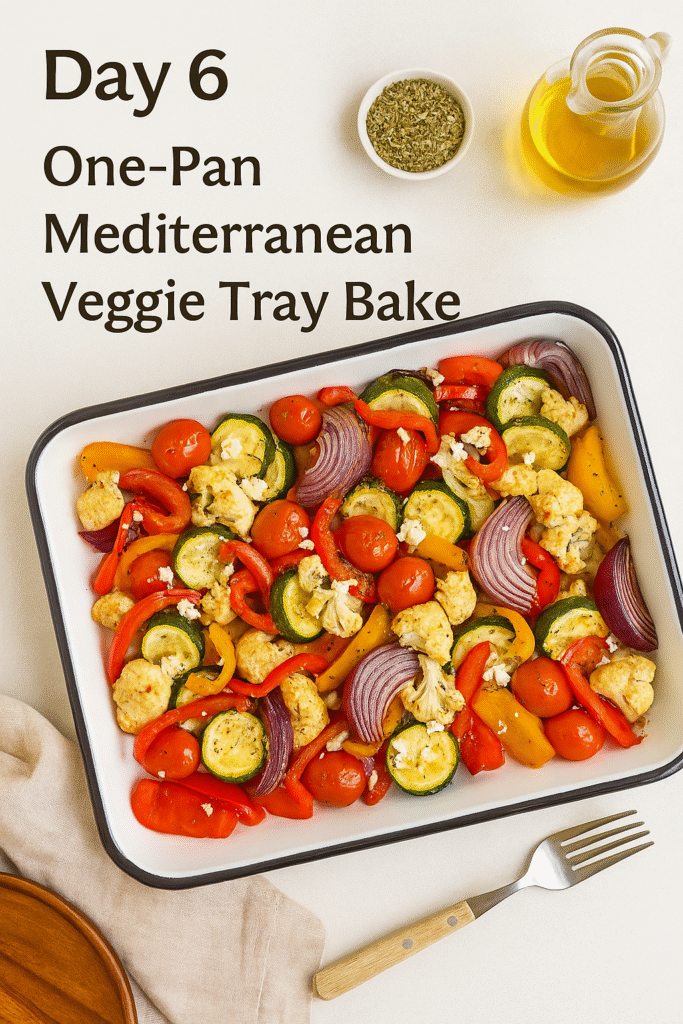 Mediterranean VeggieTray Bake 